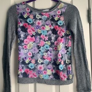 floral sweater